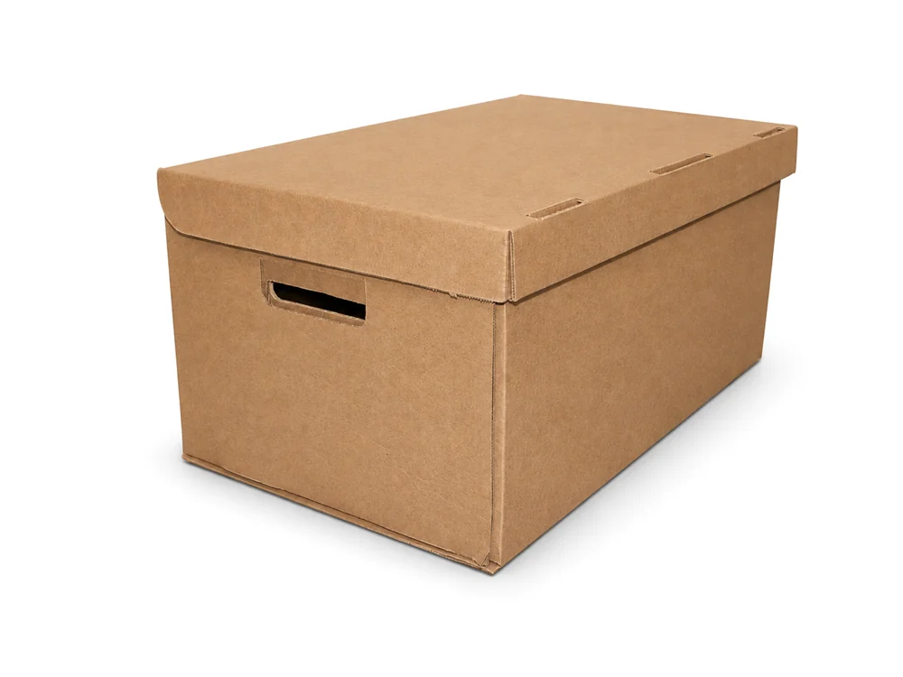 Caja para archivo con tapa de súper alta resistencia CREARTON®