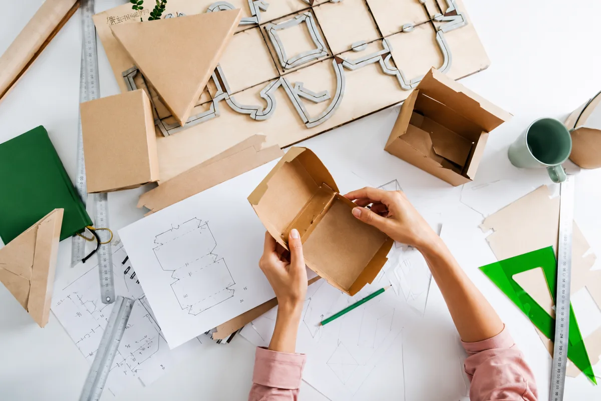 Desarrollo de estructuras de empaque en cartón CREARTON®